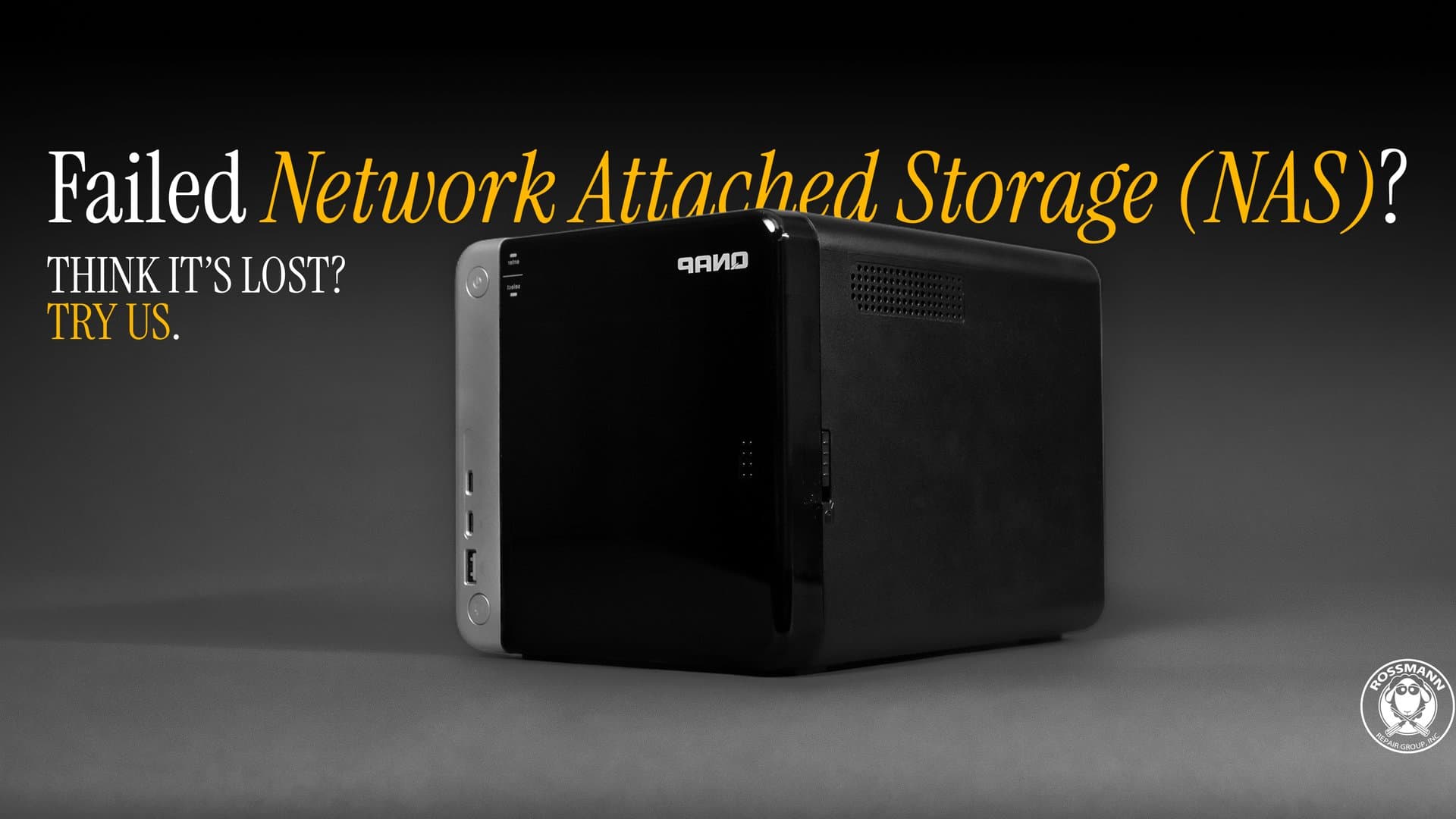 NAS data recovery cover